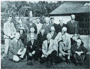 Ayr Beekeepers Visiting Kilmarnock in 1925—Andrew Limond is second from the right at the front
